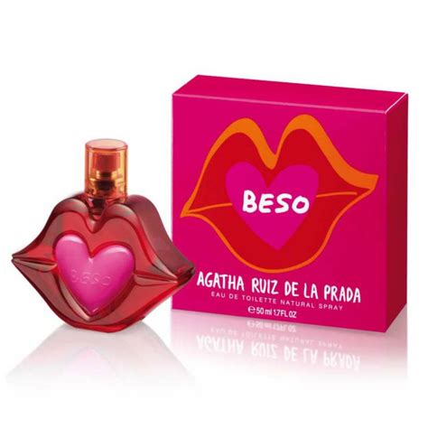 agatha ruiz de la prada perfumes beso|prada perfume rectangle bottle.